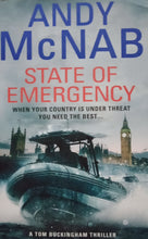 Load image into Gallery viewer, State Of Emergency &quot;When Your Country Is Under Threat...&quot; by Andy McNab