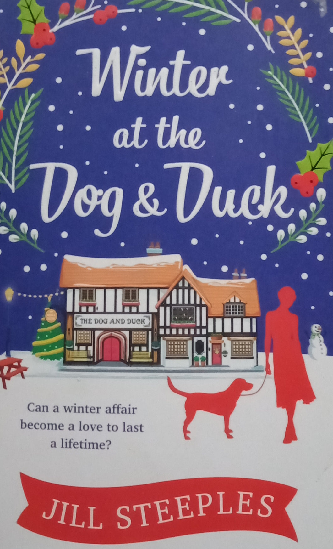 Winter At The Dog & Duck by Jill Steeples