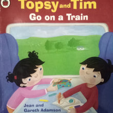 Load image into Gallery viewer, Topsy And Tim Go On A Train by Jean And Gareth Adamson