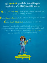Load image into Gallery viewer, Horrid Henry&#39;s A-Z Of Everything Horrid By Francesca Simon