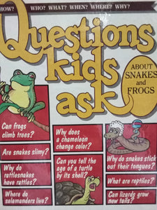 Questions Kids Ask About Snakes and Frogs