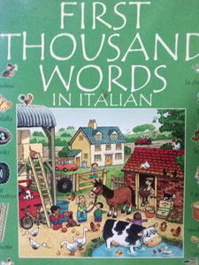 The Usborne Internet-Linked: First Thousand Words In Italian