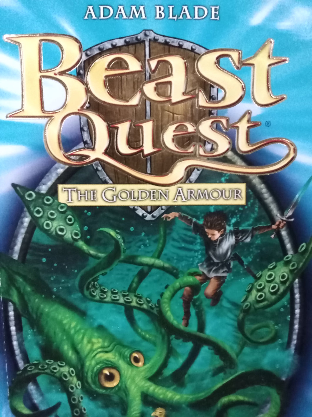 Beast Quest The Golden Armour: Zepha Thr Monster Squid by Adam Blade