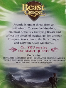 Beast Quest The Golden Armour by Adam Blade