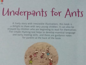 Underpants For Ants By Russell Punter and Fred Blunt